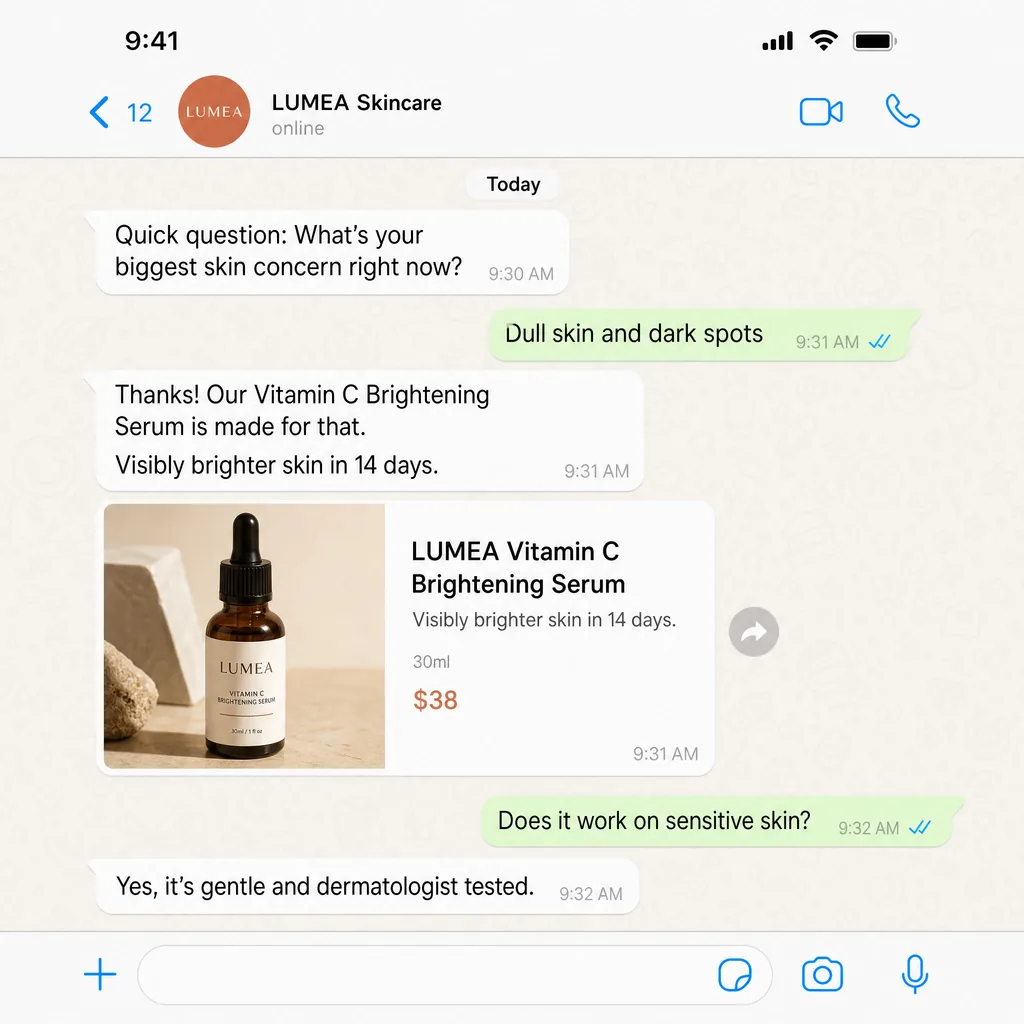 Native Interface Mockups static ad