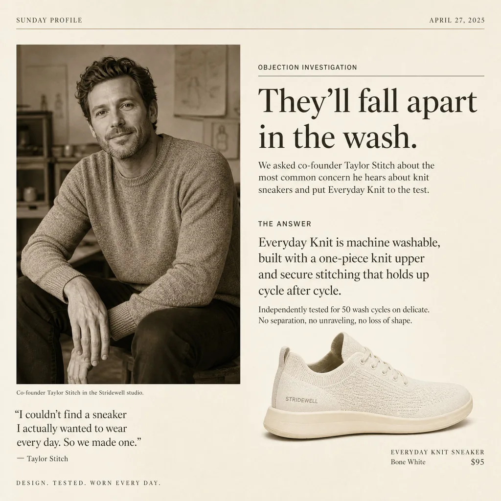 Editorial Authority static ad
