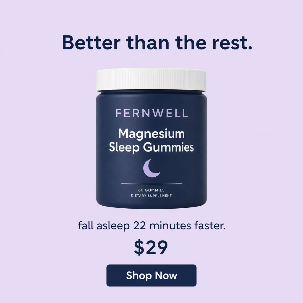 An ordinary template-built ad for the same product