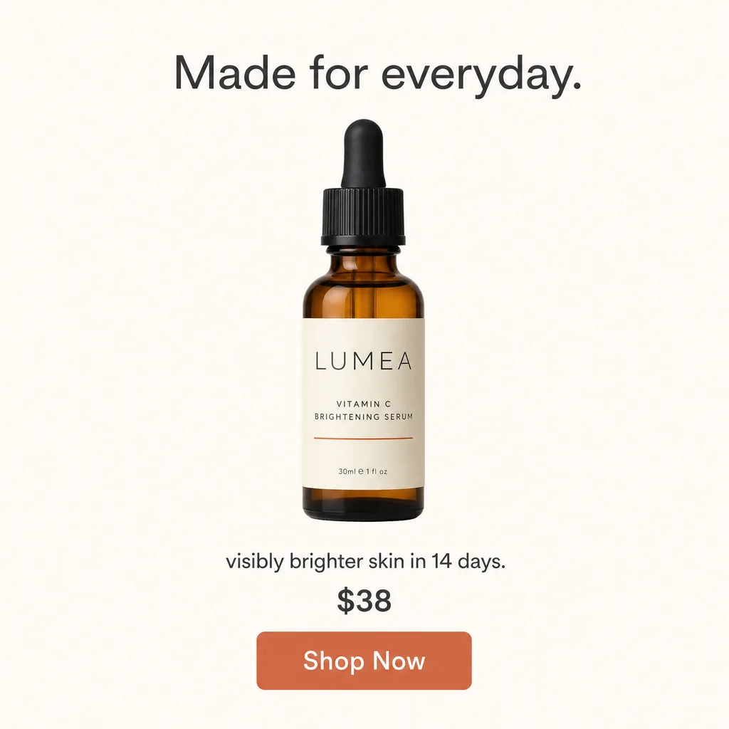 An ordinary template-built ad for the same product